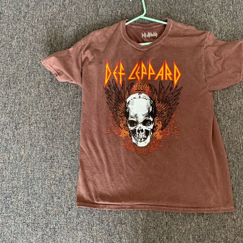 Def Leppard Mens Large Collectible shirt